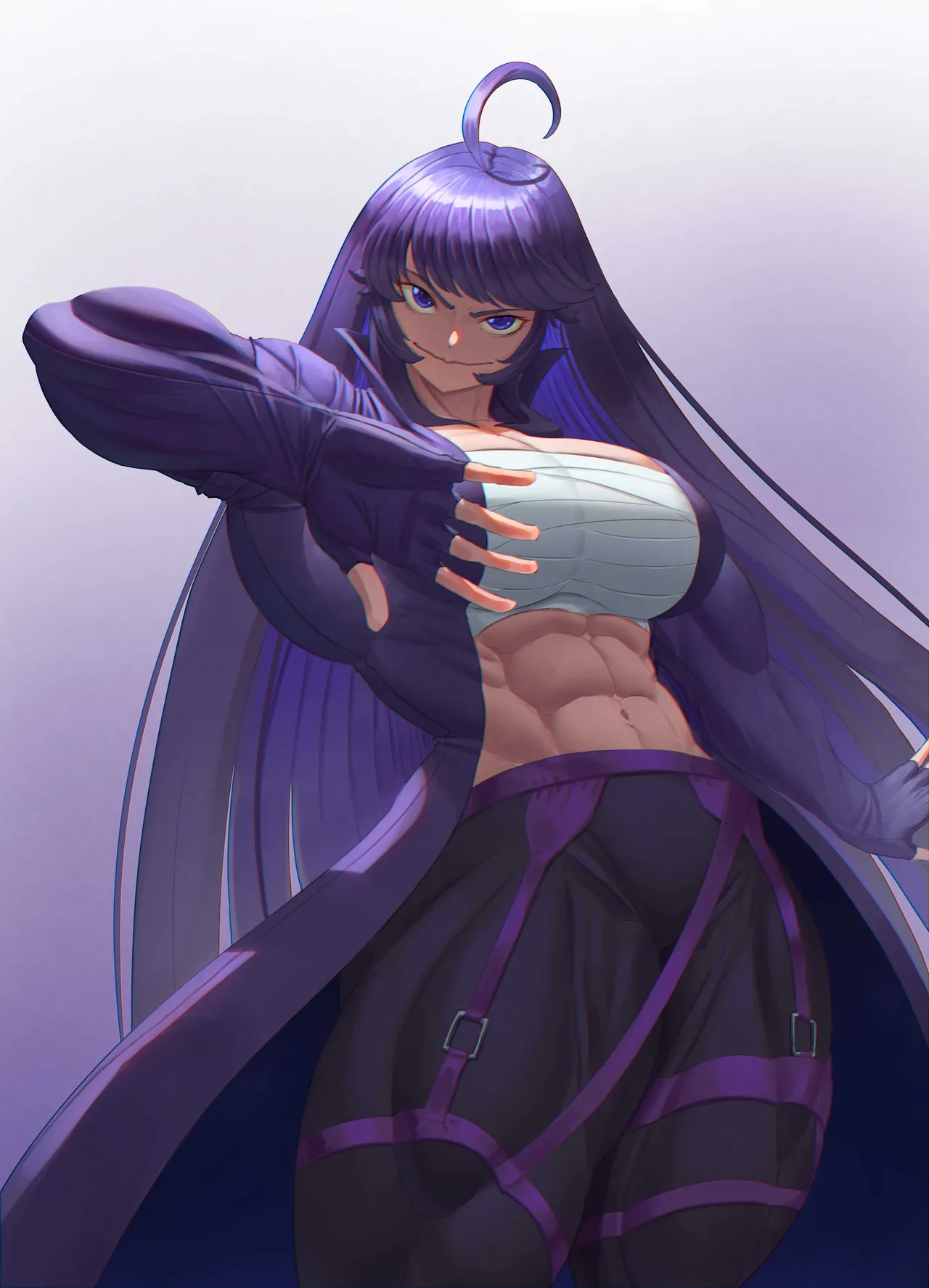 muscle girl art Page.50