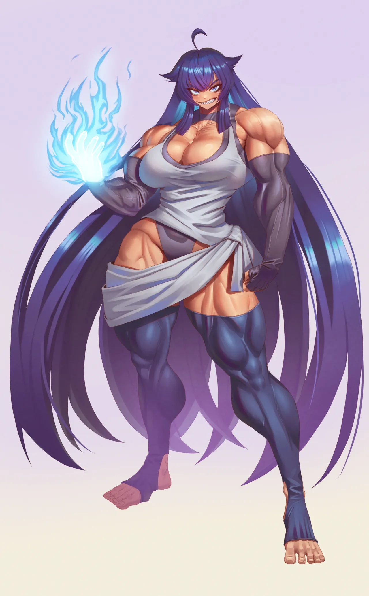 muscle girl art Page.66