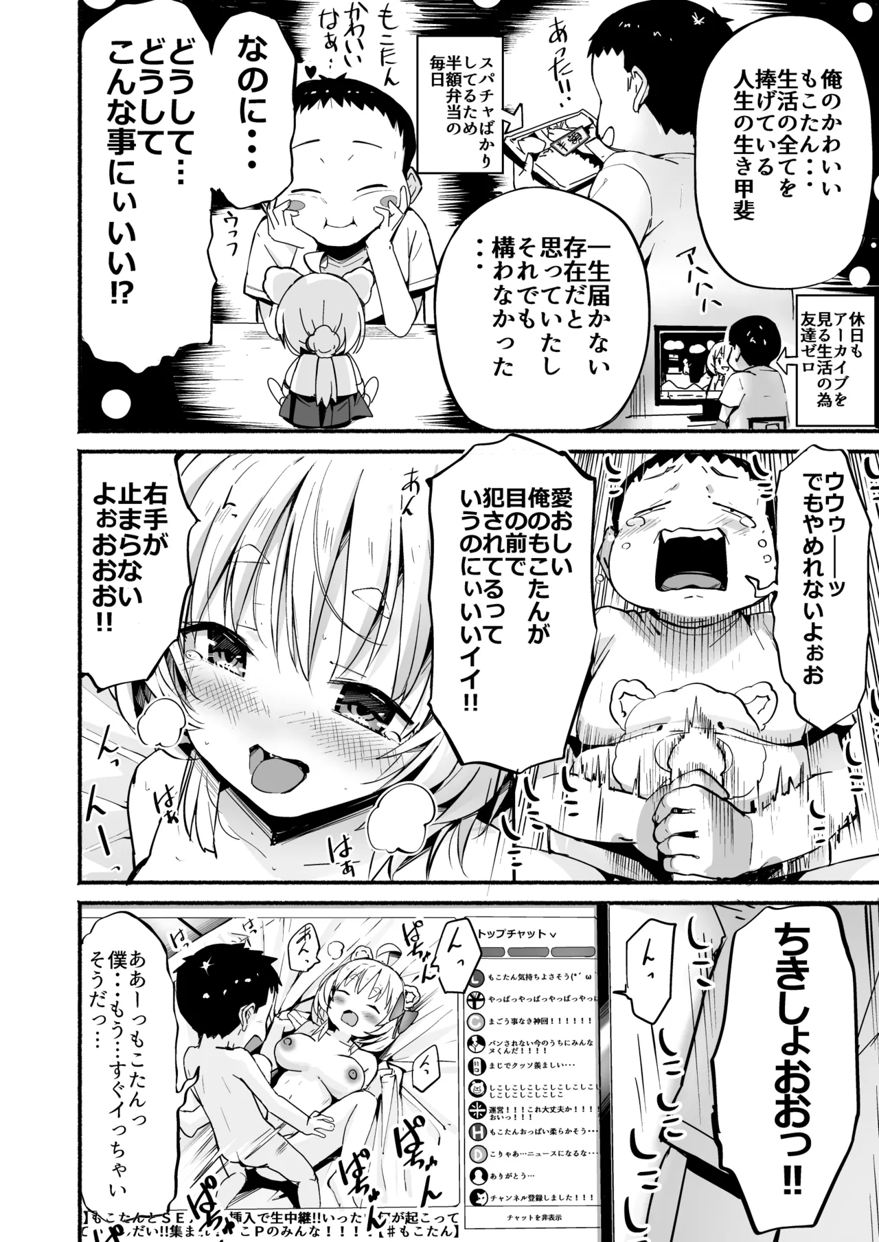 V彼女 お気に入りVtuberを現実に呼び出してエッチしてみた。 Page.39