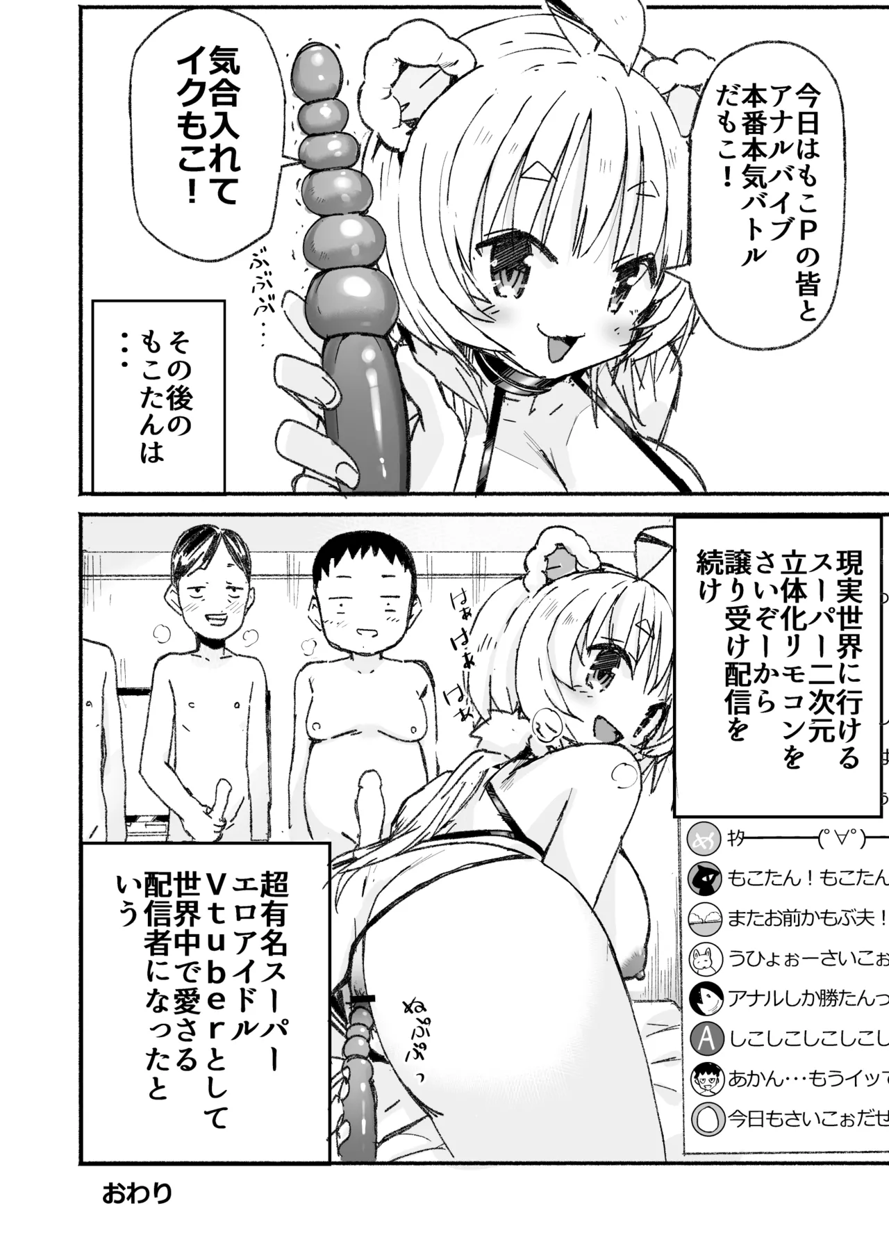V彼女 お気に入りVtuberを現実に呼び出してエッチしてみた。 Page.75