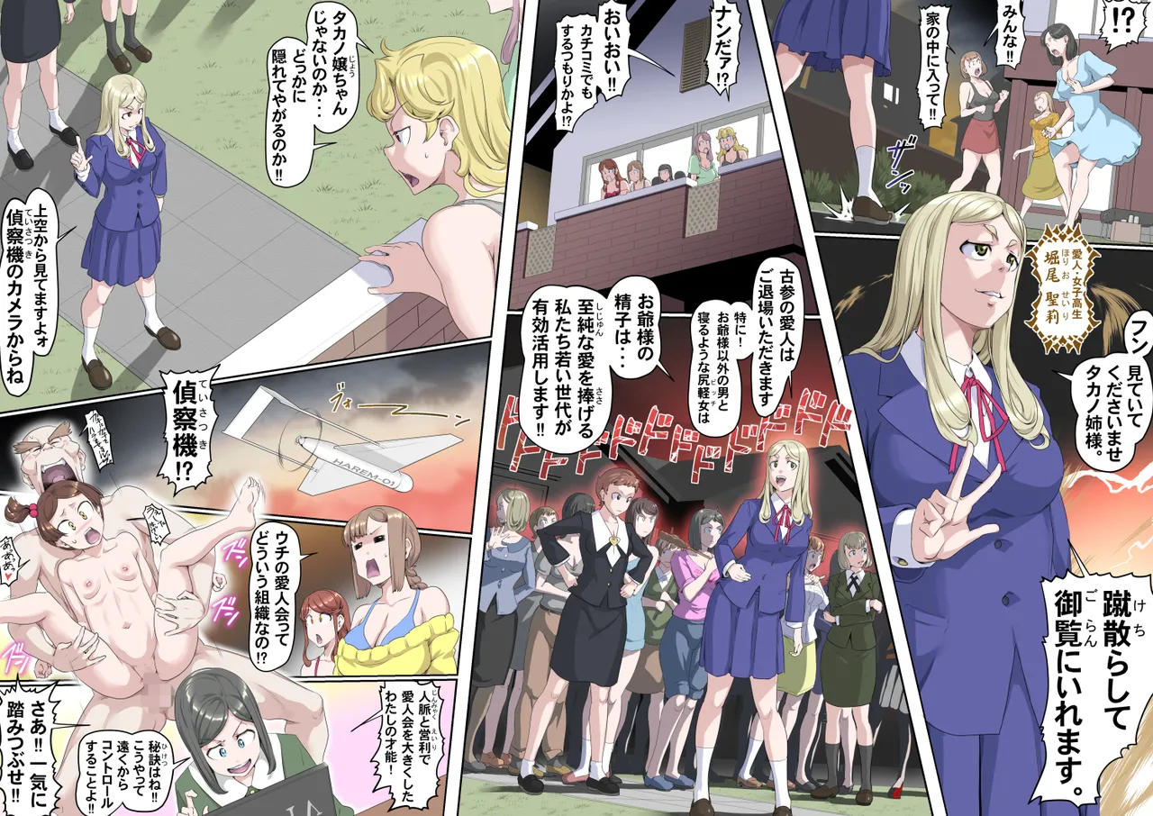 【頑G45-1】がんばれお爺ちゃん～愛人たちの乱・前編 Page.27