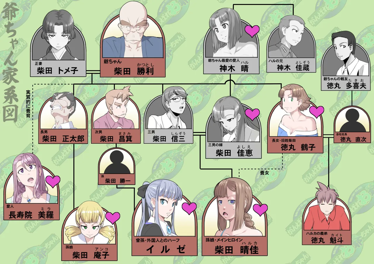 【頑G45-1】がんばれお爺ちゃん～愛人たちの乱・前編 Page.3