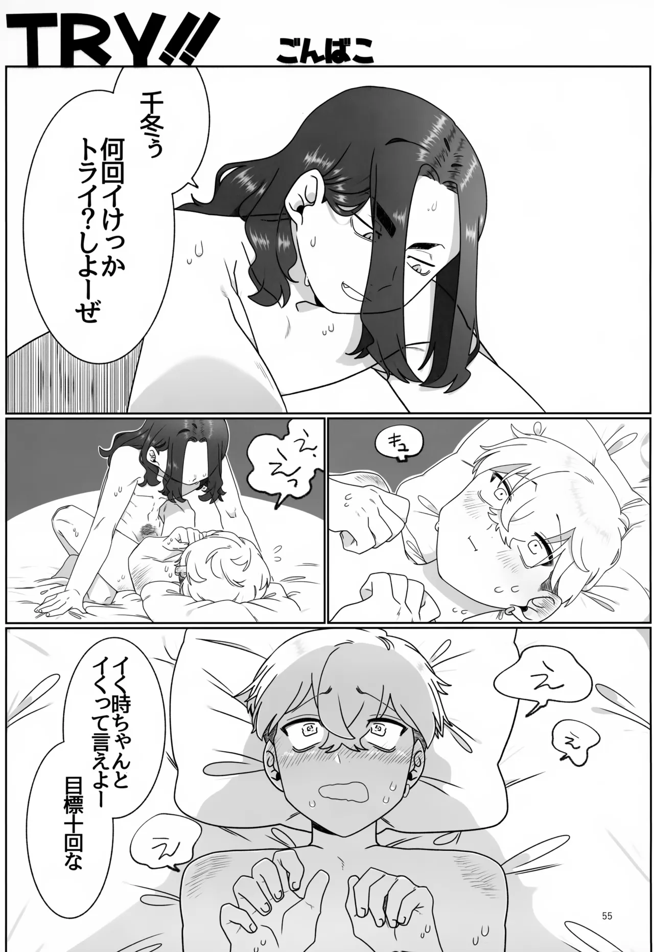 TRY! TRY!! TRY!!! Page.55