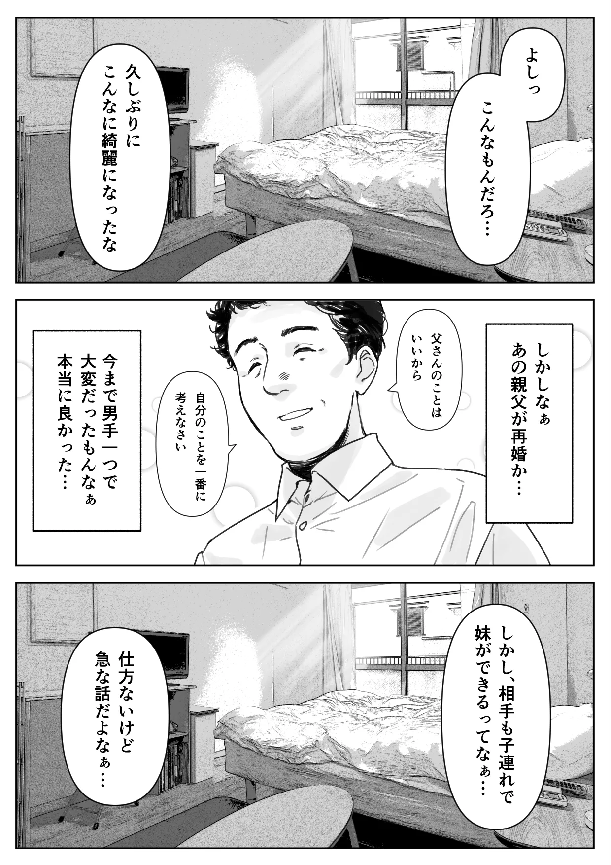 Hな義妹に寝込みを襲われた話 Page.2