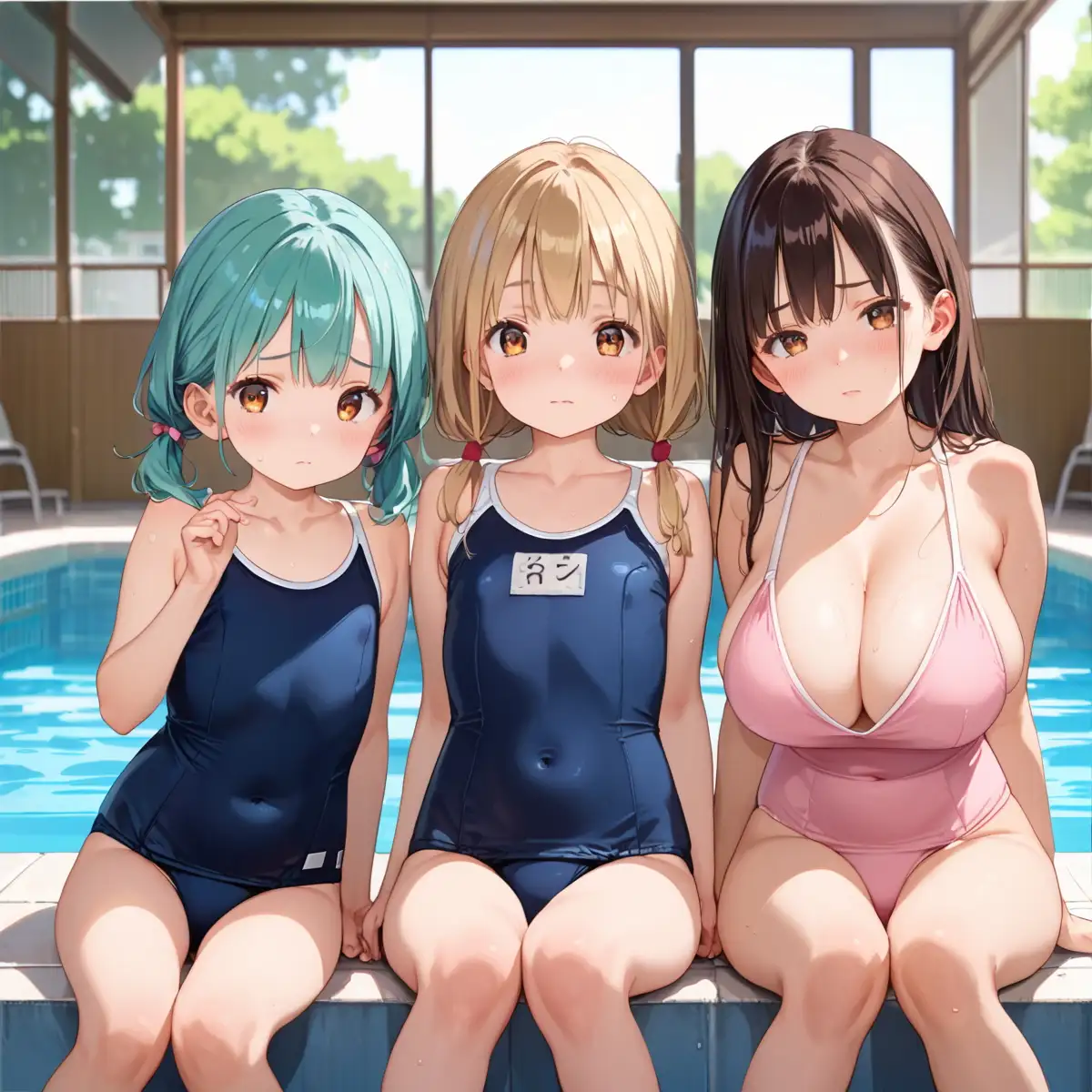 泳ぐよりエッチしよ？8〜水泳部はエチエチすぎる〜【厳選CG200枚収録】 Page.139