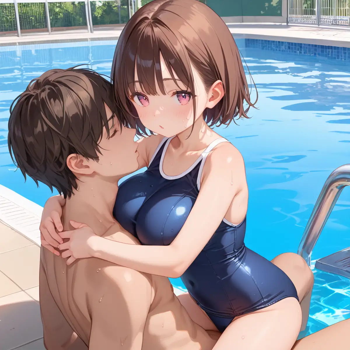 泳ぐよりエッチしよ？8〜水泳部はエチエチすぎる〜【厳選CG200枚収録】 Page.163