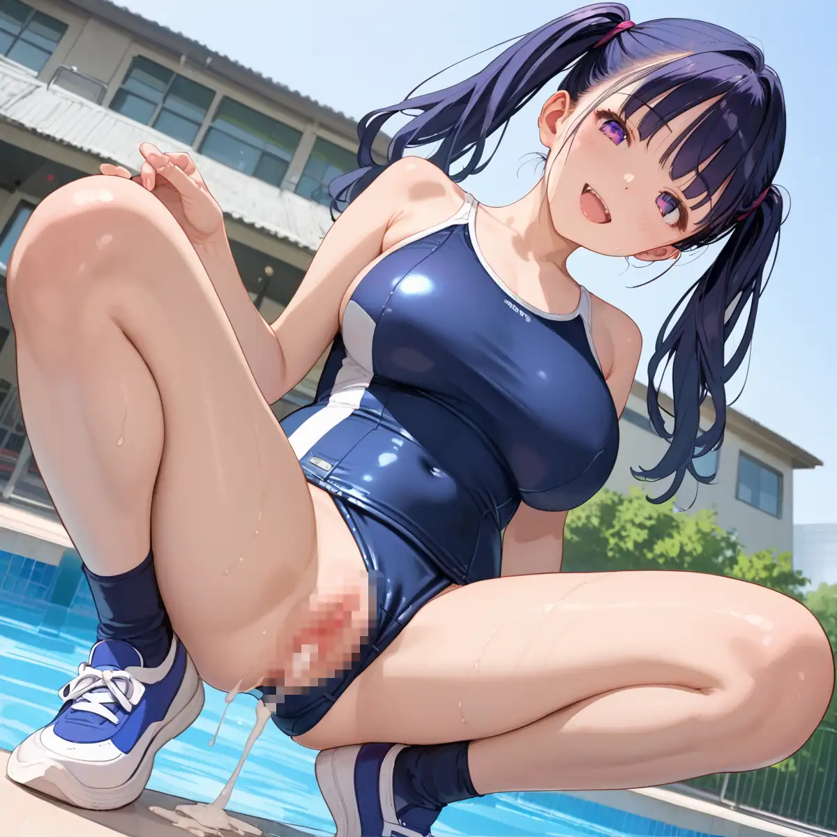 泳ぐよりエッチしよ？8〜水泳部はエチエチすぎる〜【厳選CG200枚収録】 Page.179