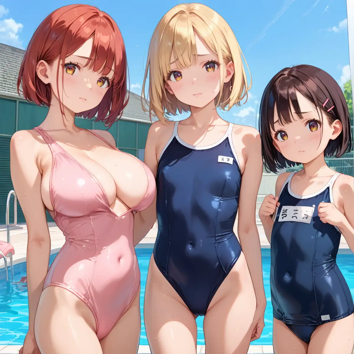 泳ぐよりエッチしよ？8〜水泳部はエチエチすぎる〜【厳選CG200枚収録】 Page.52