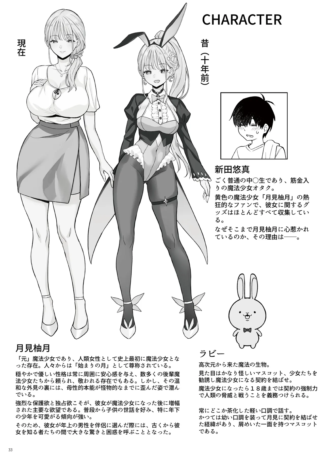 元魔法少女の家族話 月 Page.32