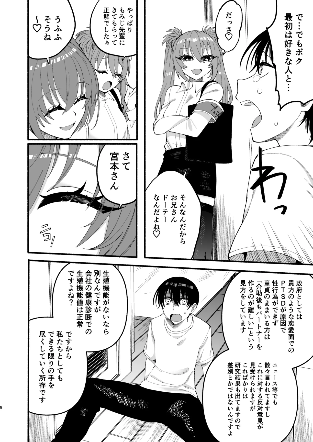 わたくしたち、「童貞介助委員会」内部組織「童貞ブッ壊し協会」の者ですが… Page.6