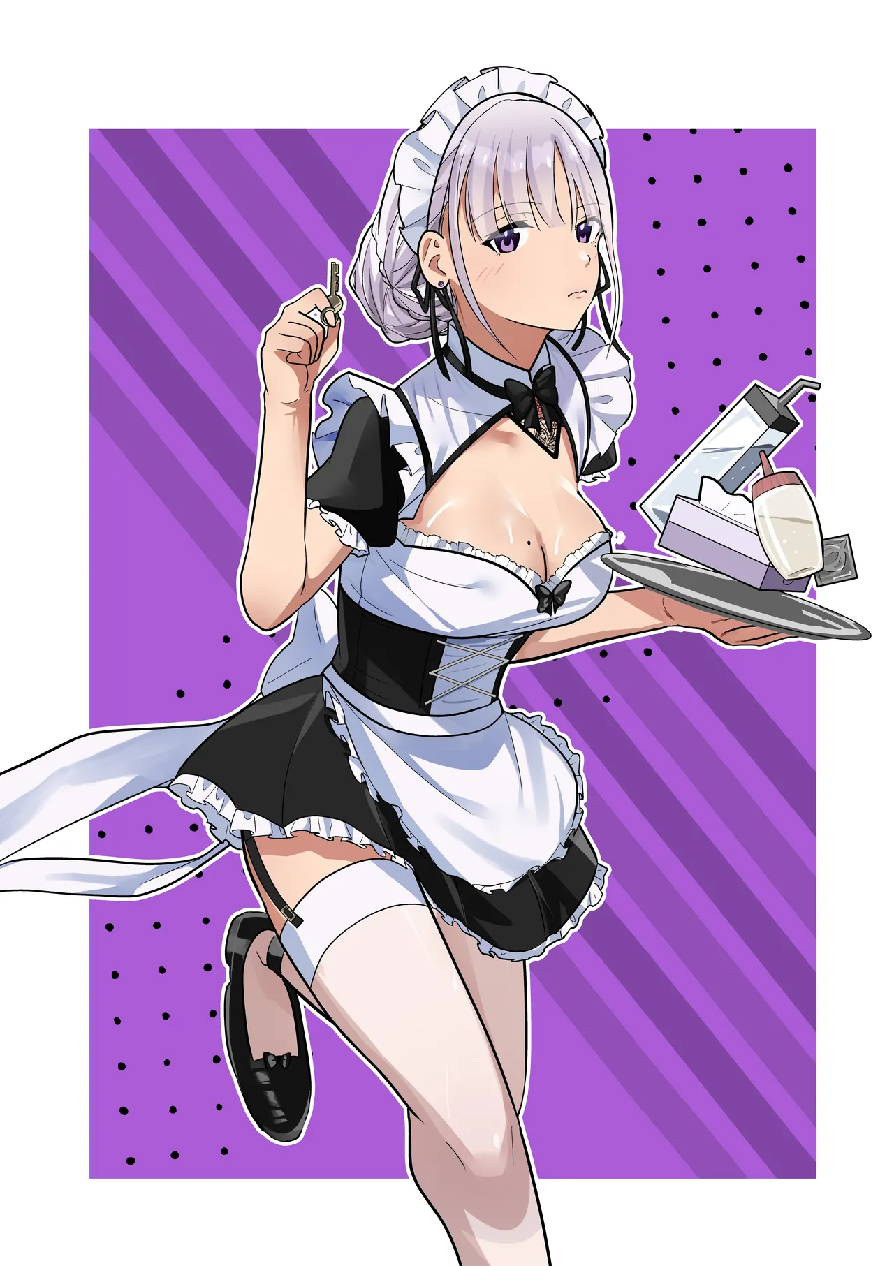 事務的クールメイドさんの射精管理調教 Page.26