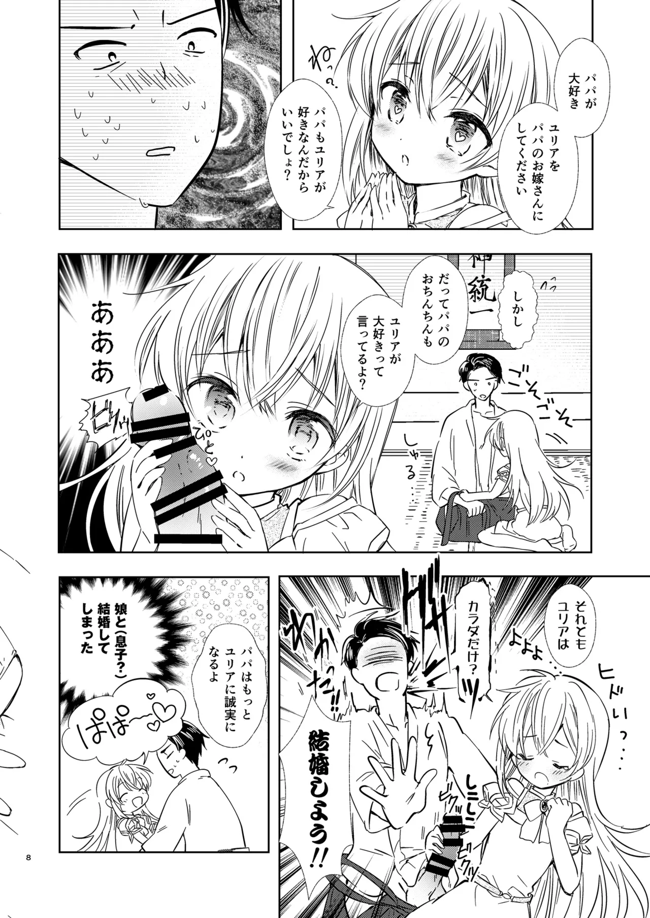 ユリア♥はじめてのケッコン Page.9