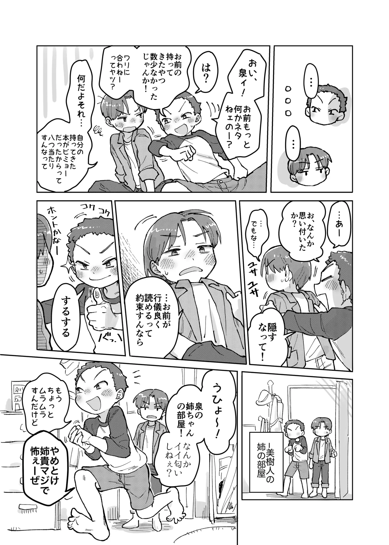 オトコのヒミツのエロの会!? Page.6