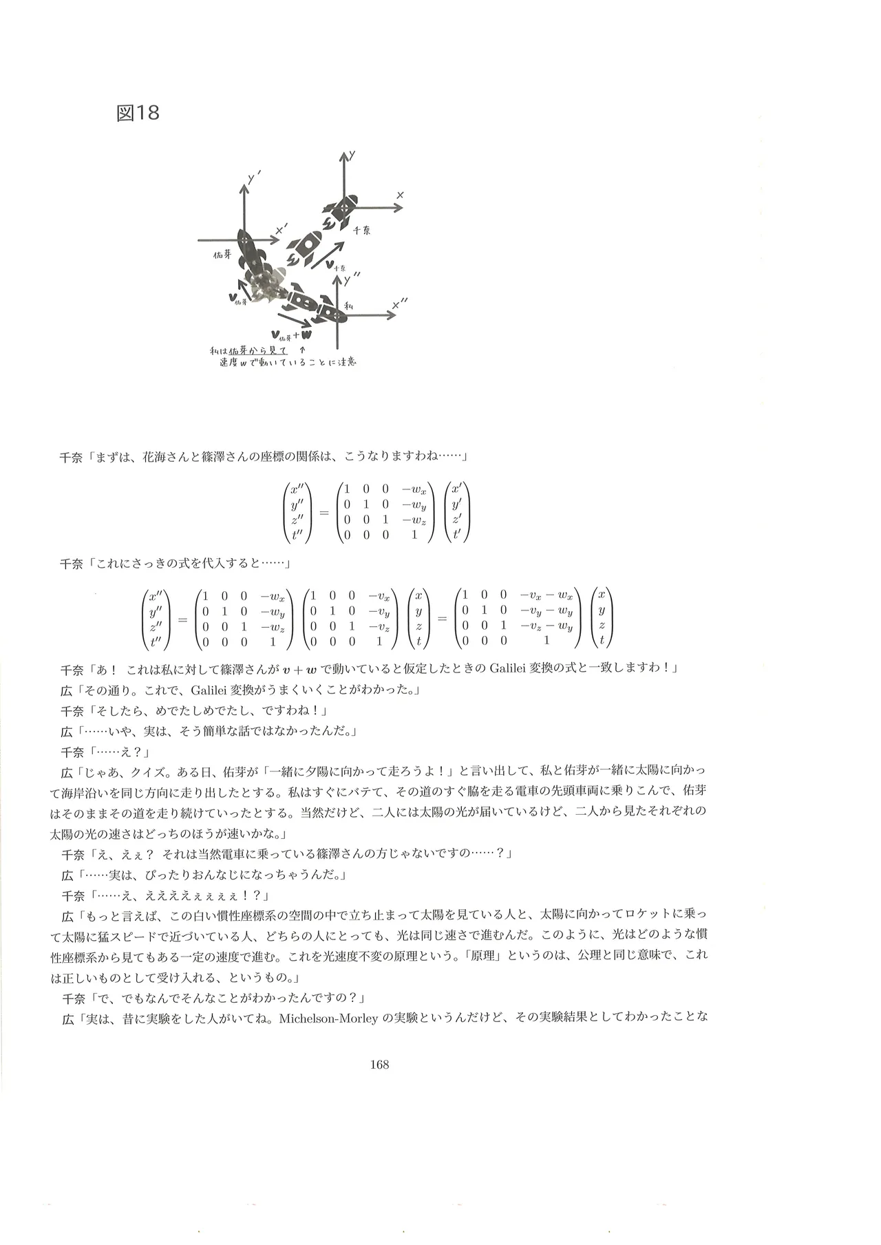 篠澤広に物理学を解説してもらう合同 Page.167