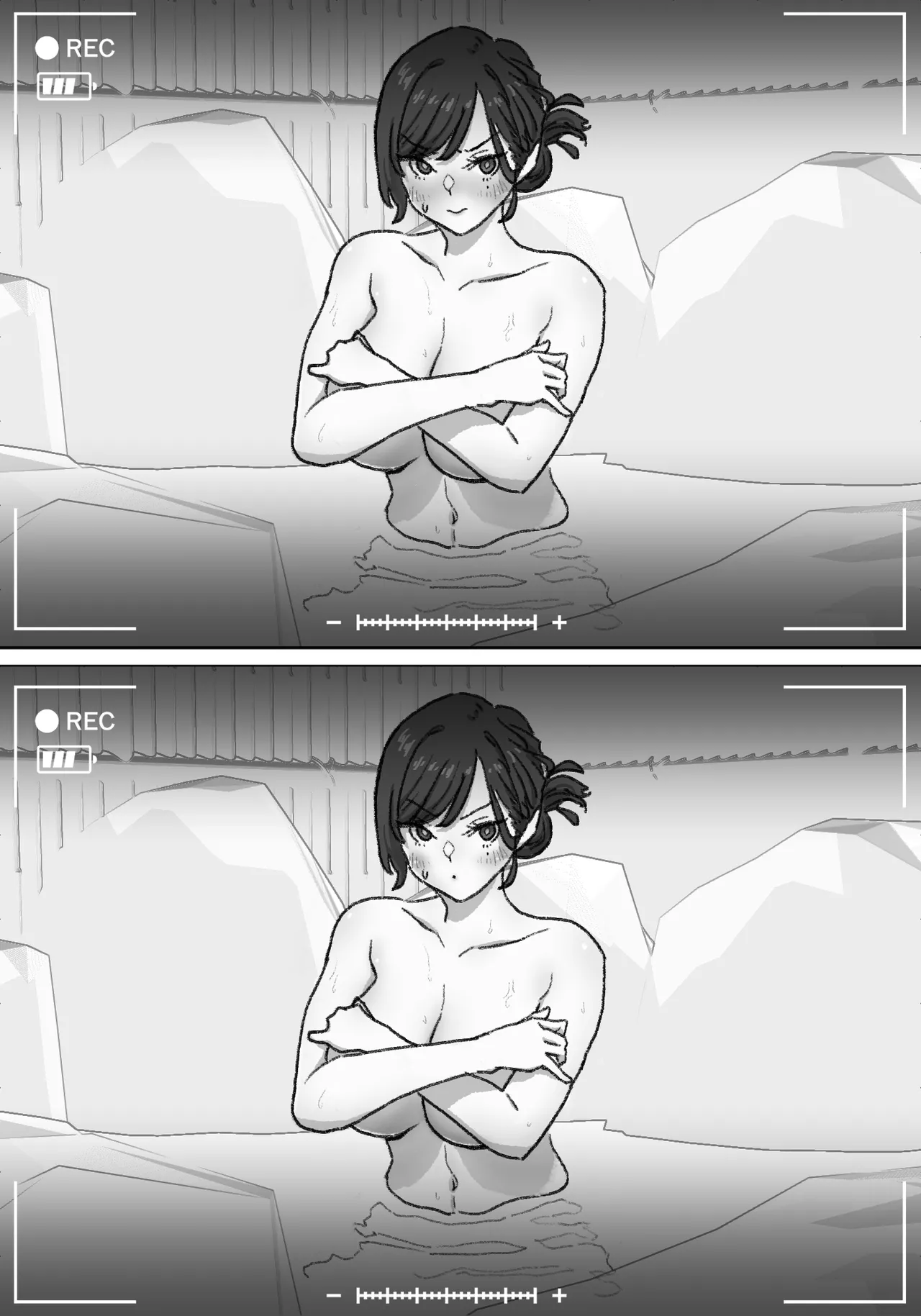 女盗撮師に狙われた爆乳 Page.49