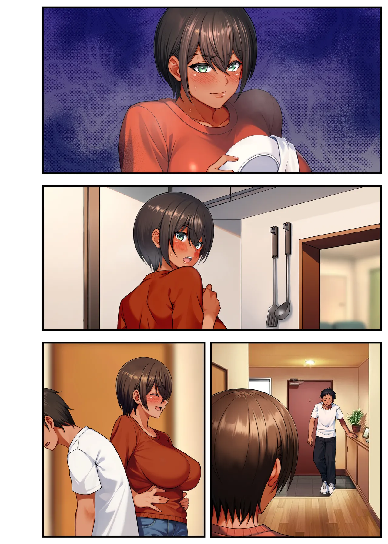 俺の母ちゃんが友達の専用オナホールになる話2 俺の母ちゃんが友達の専用オナホールになる話2 前編 Page.94