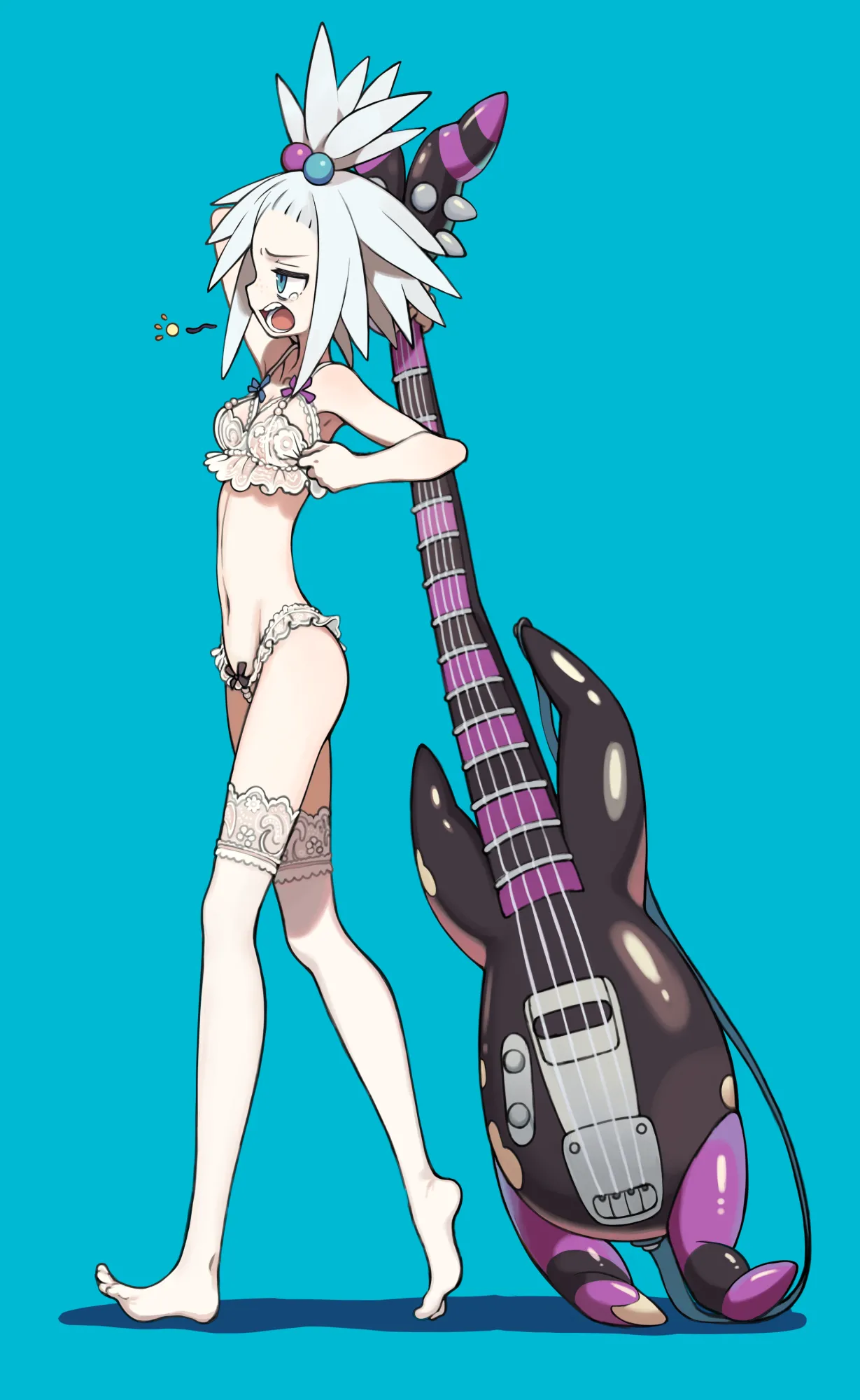 お風呂屋さんでご指名へ向かうホミカさん