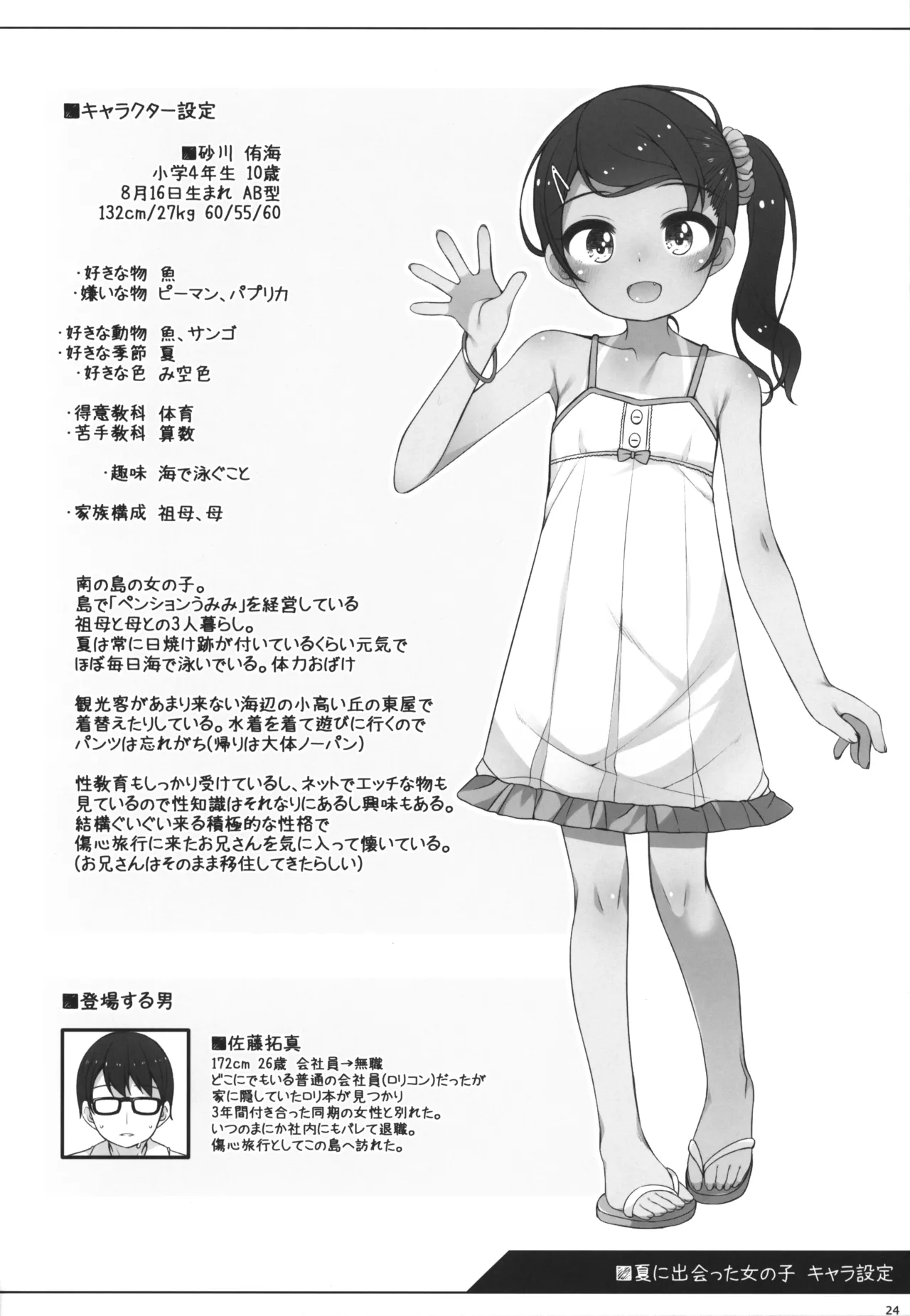 夏に出会った女の子 Page.23