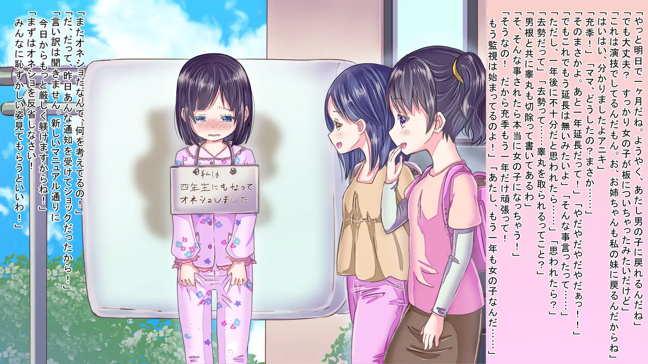 女の子になりきらないと…… Page.18