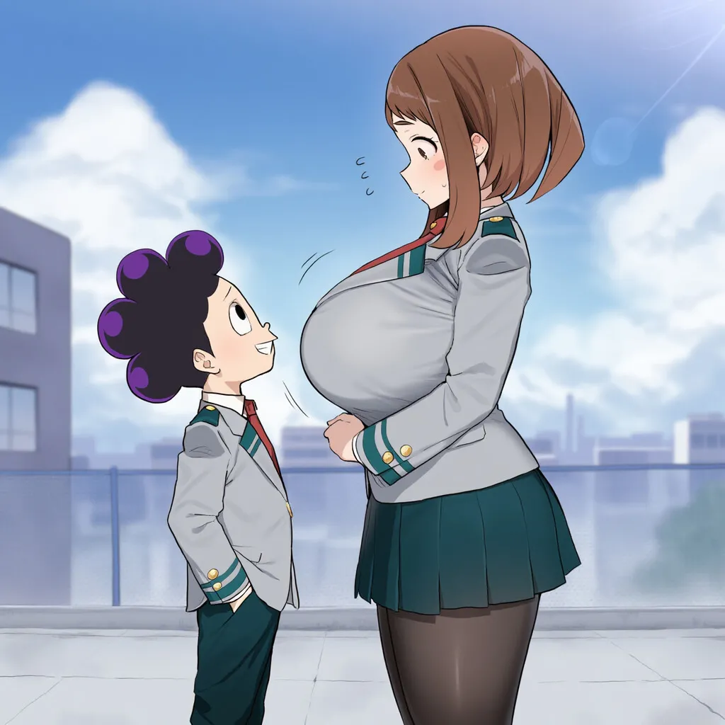 Ochako x Mineta Page.13