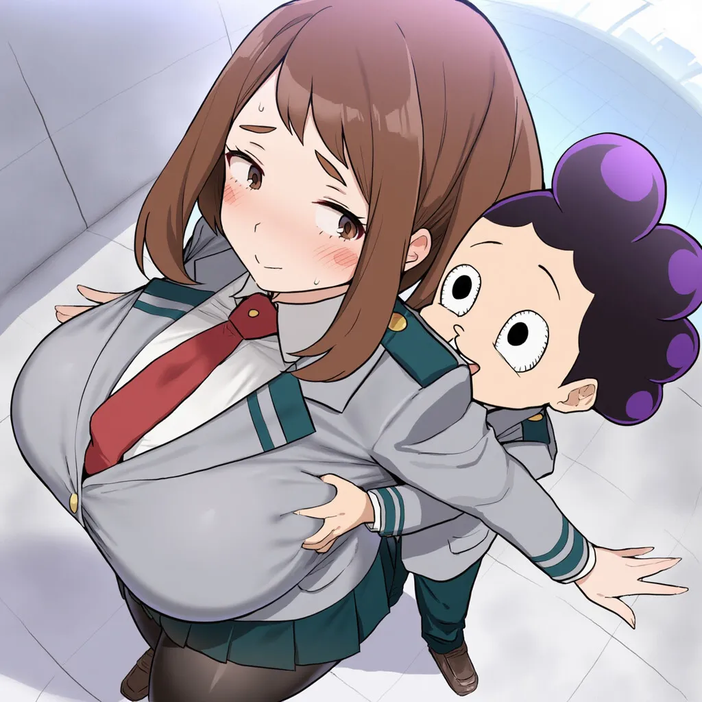 Ochako x Mineta Page.15