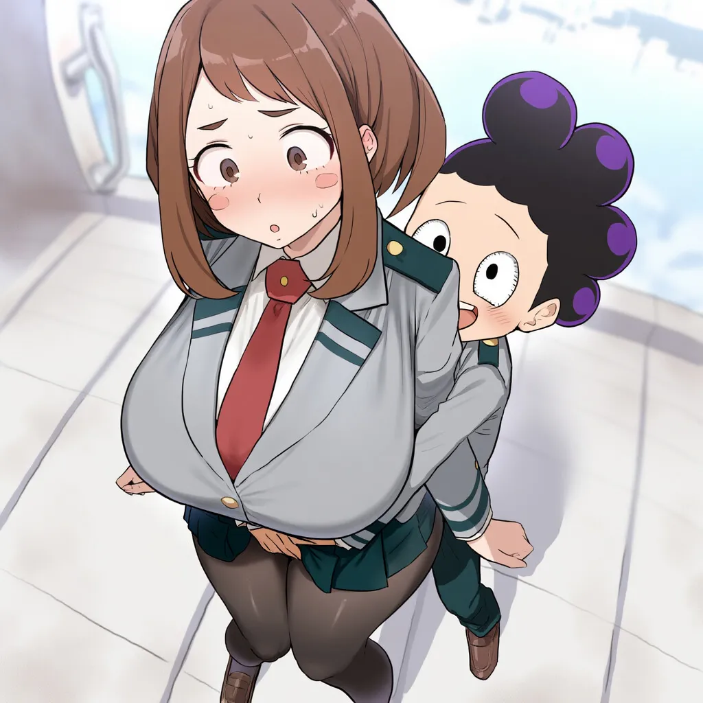 Ochako x Mineta Page.28