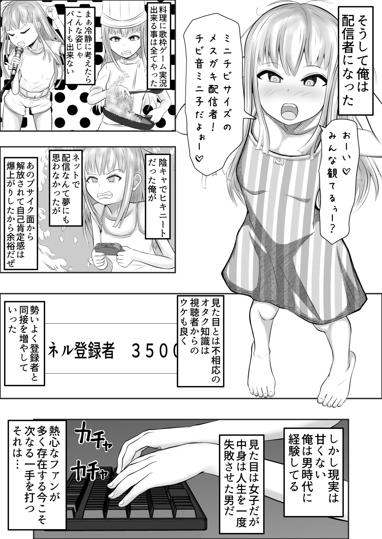 無職ニート少女に転生 エロ配信で金稼ぐ Page.22