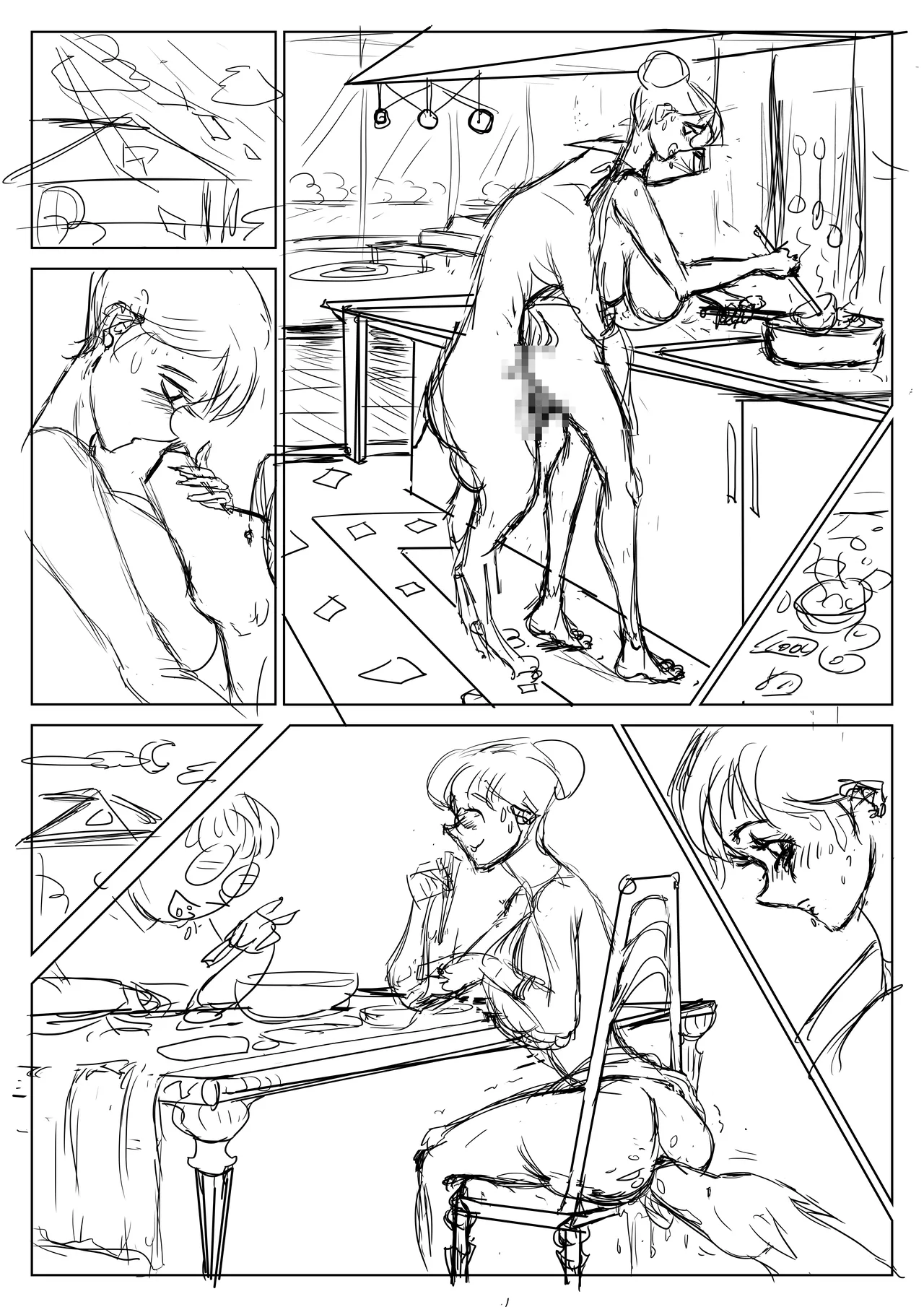 雌犬 female dog NTR Page.14