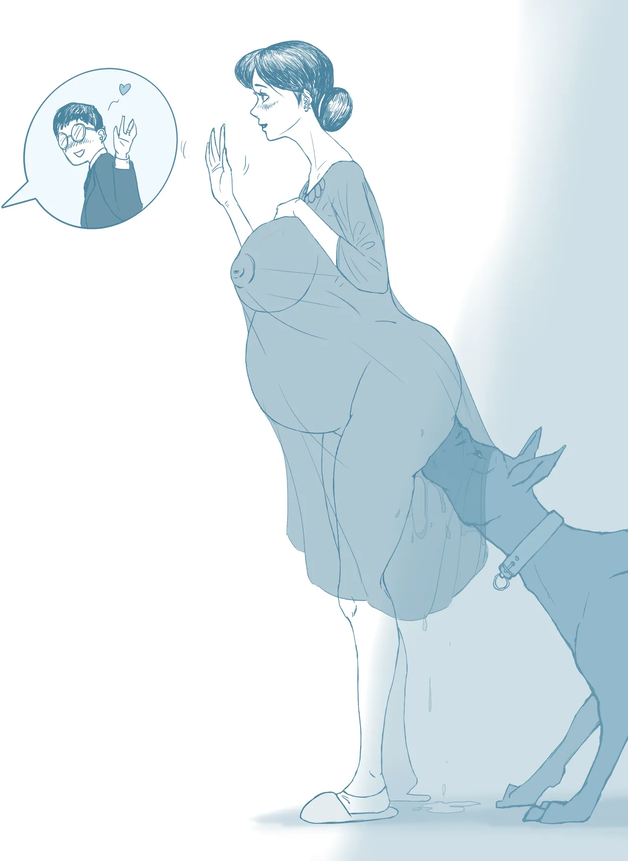 雌犬 female dog NTR Page.6