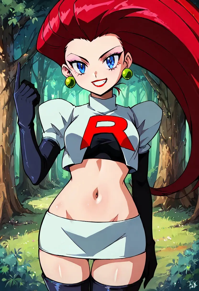 Team Rocket Jessie / Musashi pack 8 Page.302