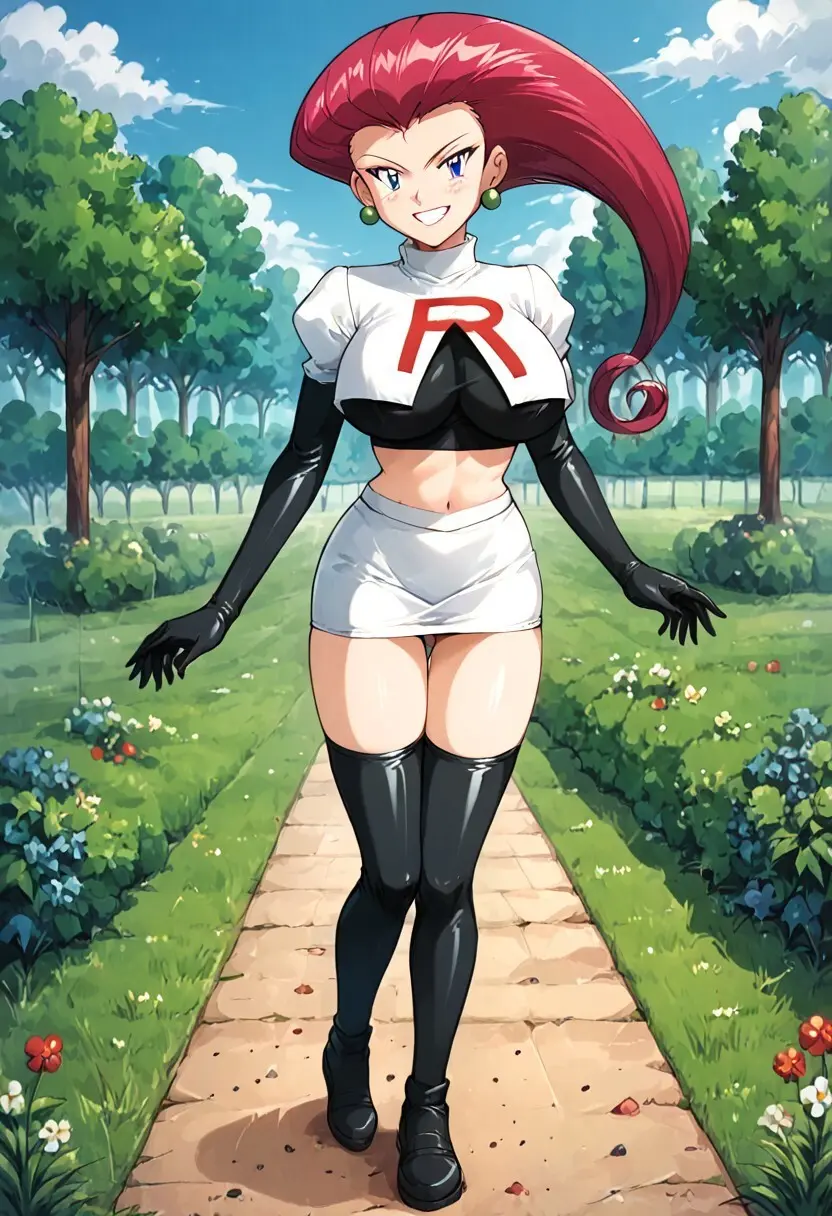 Team Rocket Jessie / Musashi pack 8 Page.348