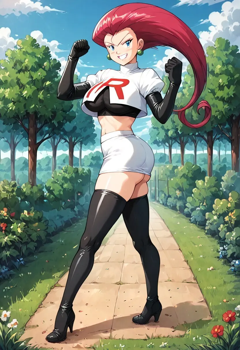 Team Rocket Jessie / Musashi pack 8 Page.349