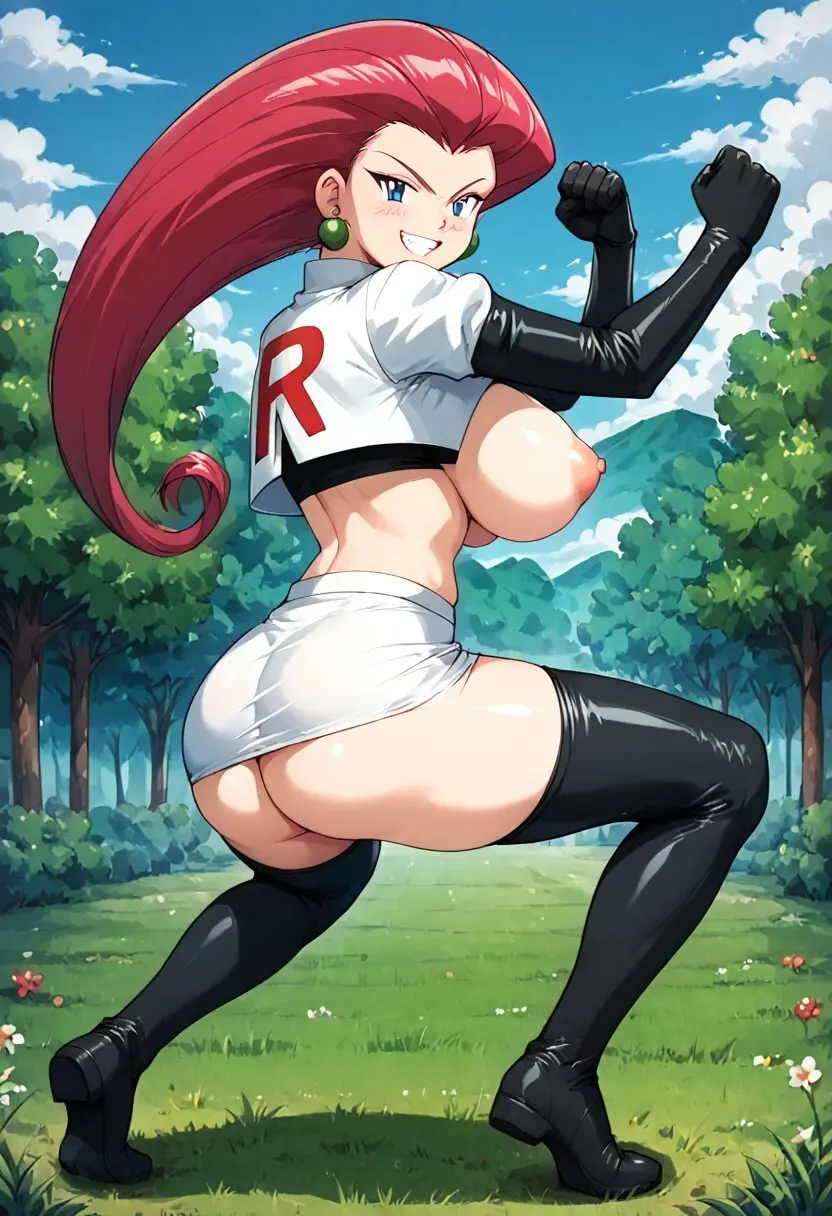 Team Rocket Jessie / Musashi pack 8 Page.350
