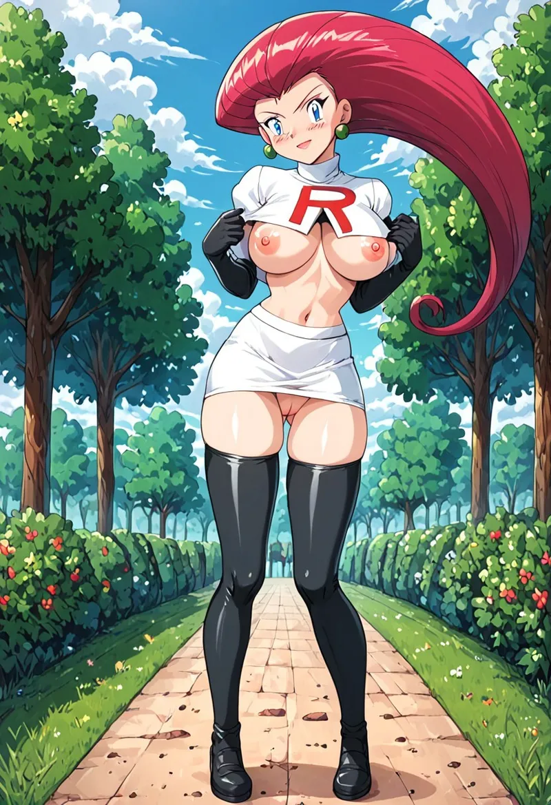 Team Rocket Jessie / Musashi pack 8 Page.356