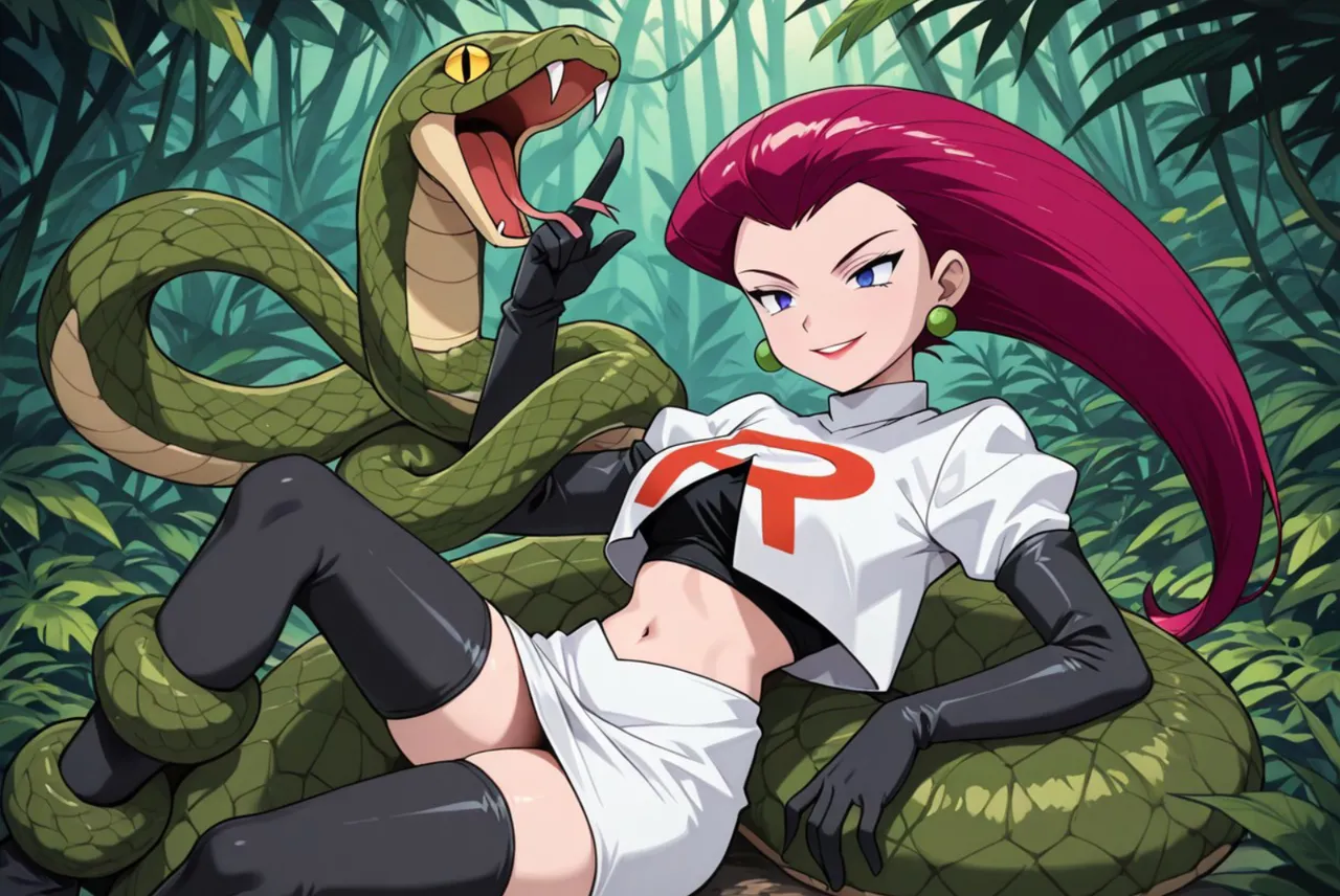 Team Rocket Jessie / Musashi pack 8 Page.389
