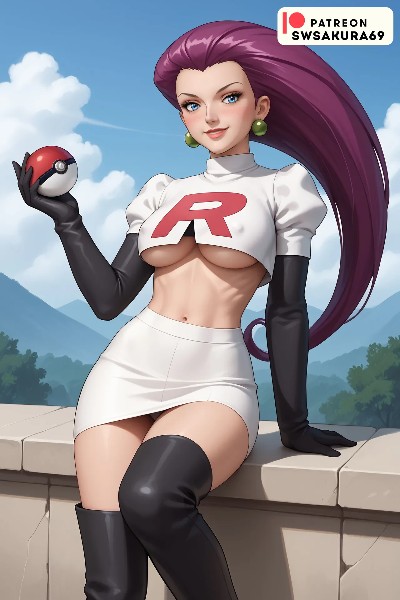 Team Rocket Jessie / Musashi pack 8 Page.429