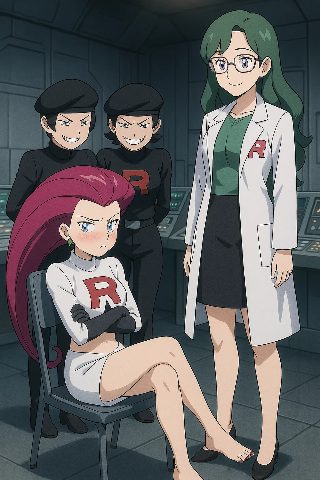 Team Rocket Jessie / Musashi pack 8 Page.457