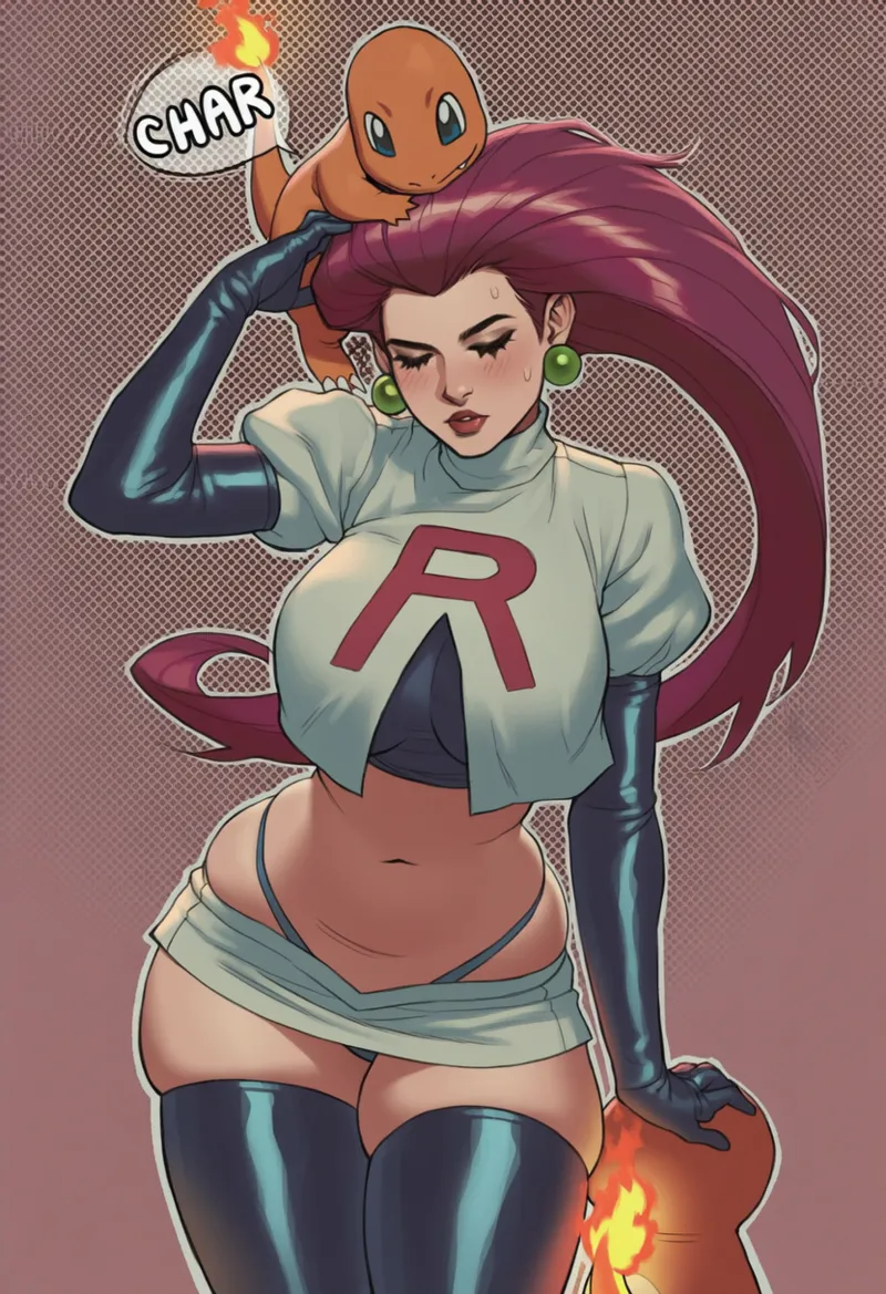 Team Rocket Jessie / Musashi pack 8 Page.480