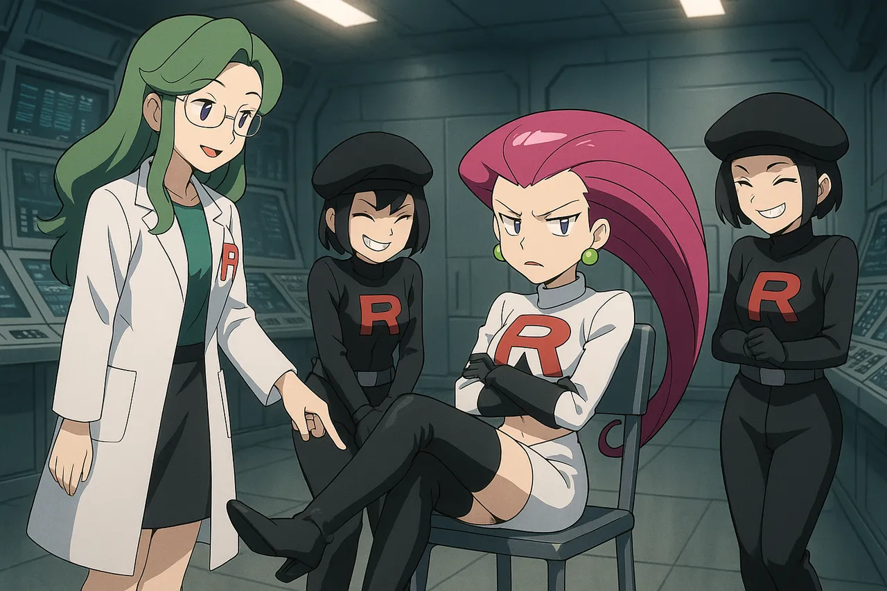 Team Rocket Jessie / Musashi pack 8 Page.554