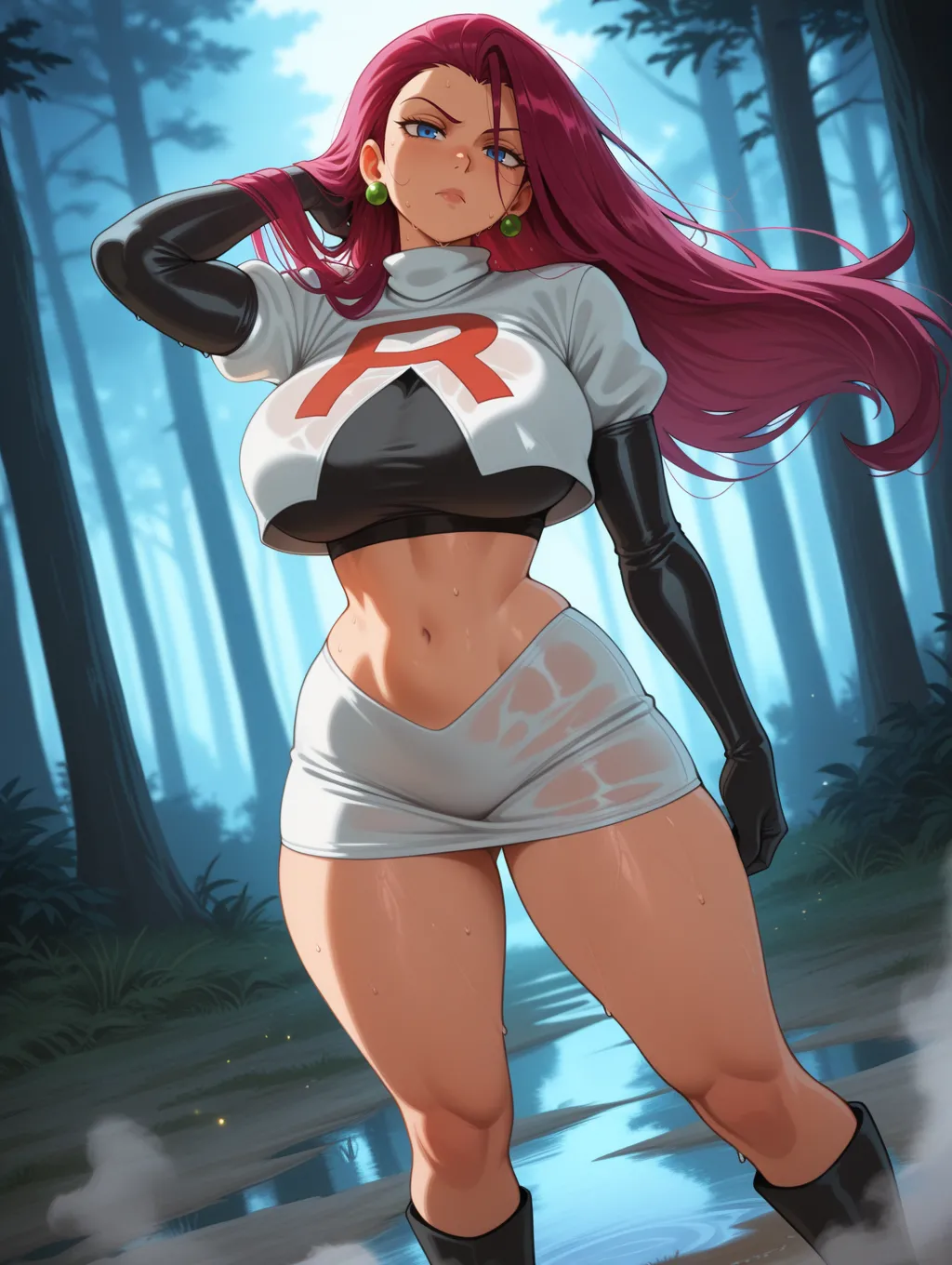 Team Rocket Jessie / Musashi pack 10 Page.317