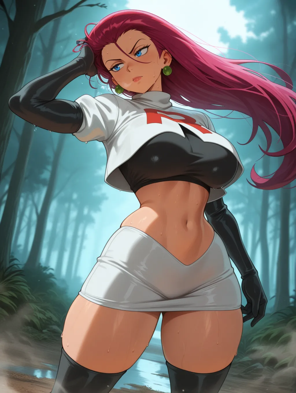 Team Rocket Jessie / Musashi pack 10 Page.320