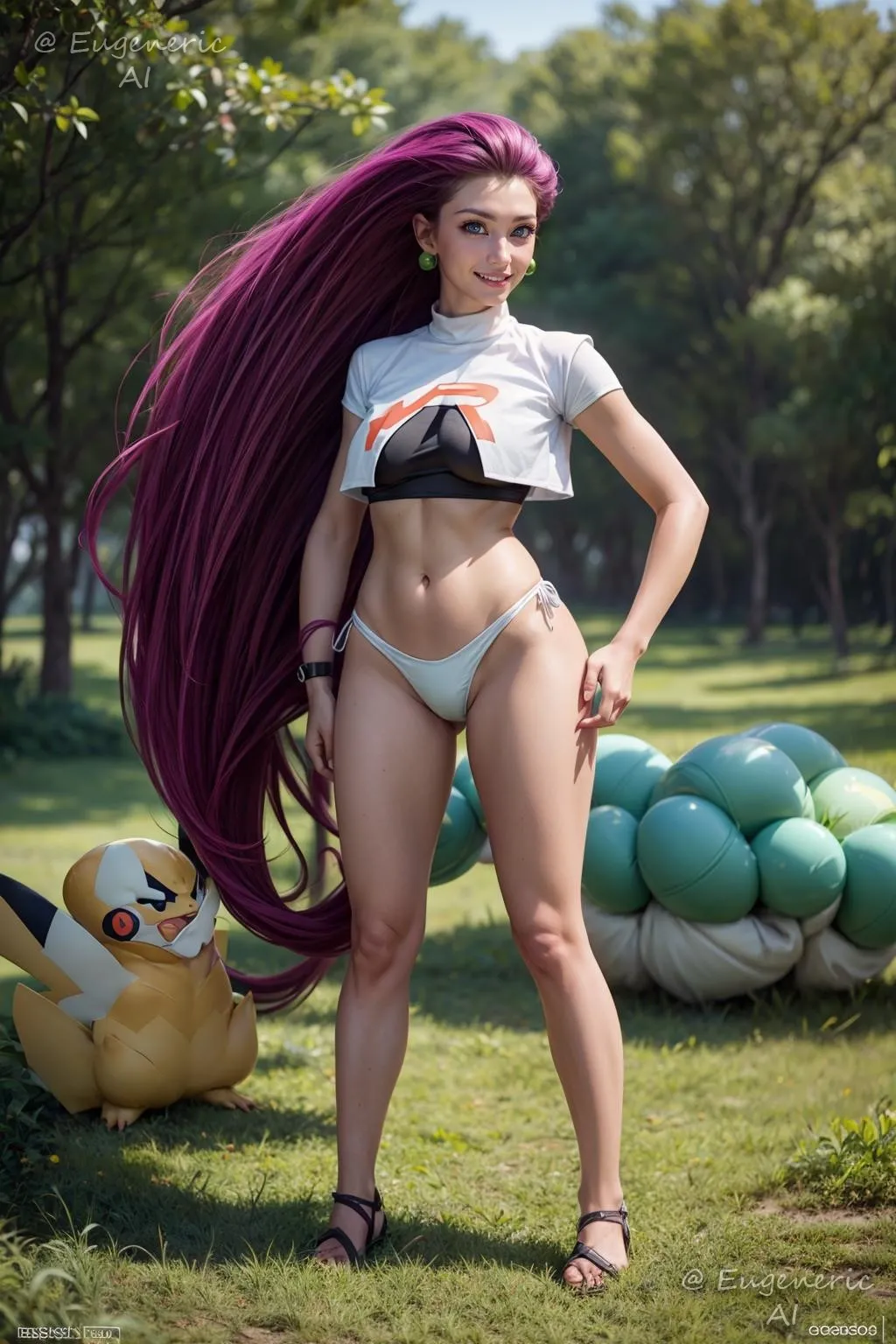 Team Rocket Jessie / Musashi pack 13 Page.328