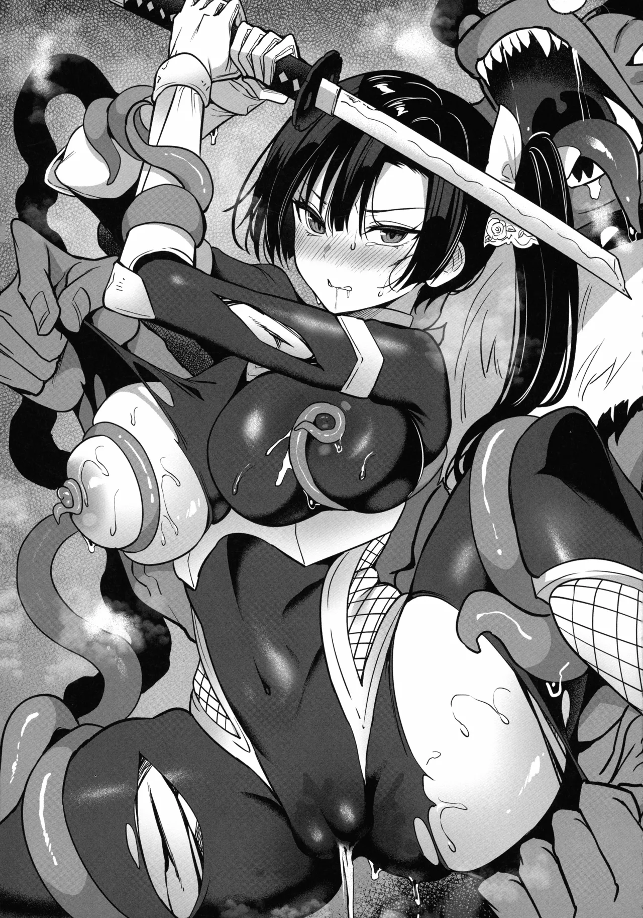 対魔生徒会長サオリ Page.13