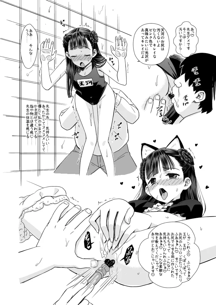 天河五十鈴 肛遊録 Page.9