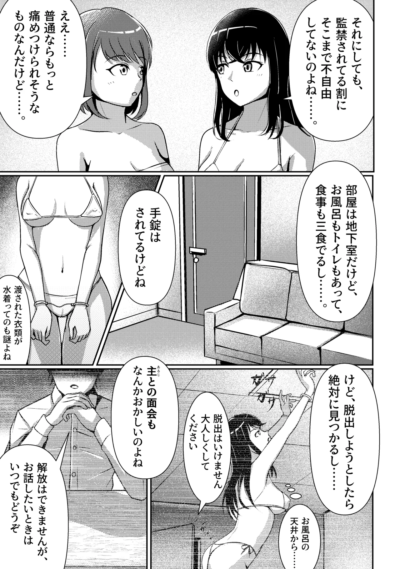 屋敷の主と二人の女 Page.2