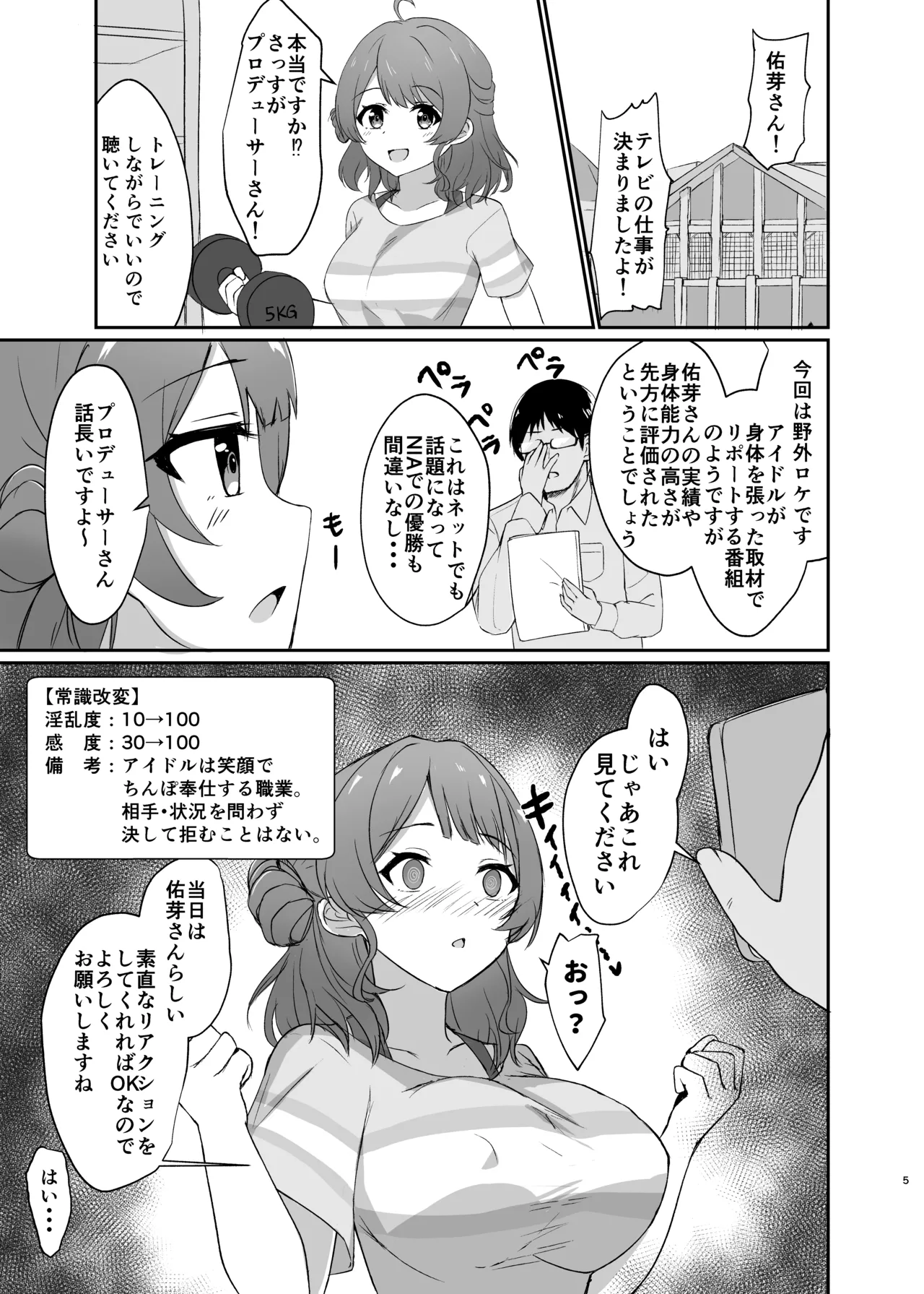 常識改変！ドスケベ生放送 Page.5