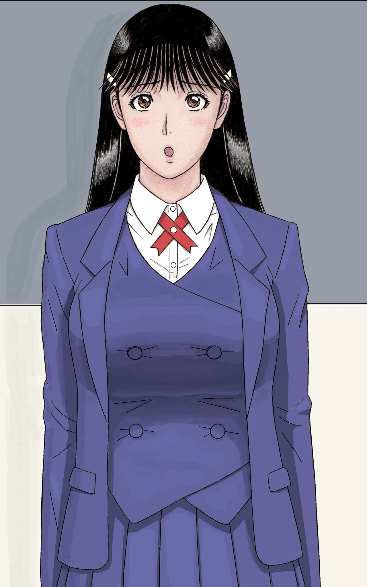 ななせ先輩のフェラチオ強化週間 in 学校 Page.23