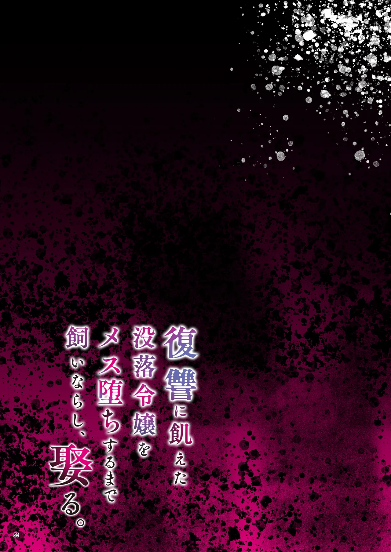 復讐に飢えた没落令嬢をメス堕ちするまで飼いならし、娶る。 Page.57