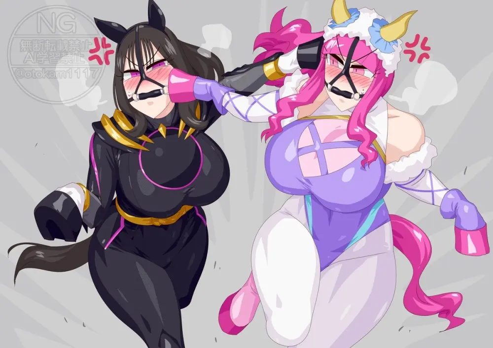 Kiriko's Bukake +Cameo of Horse Sumino vs Bouket Page.10