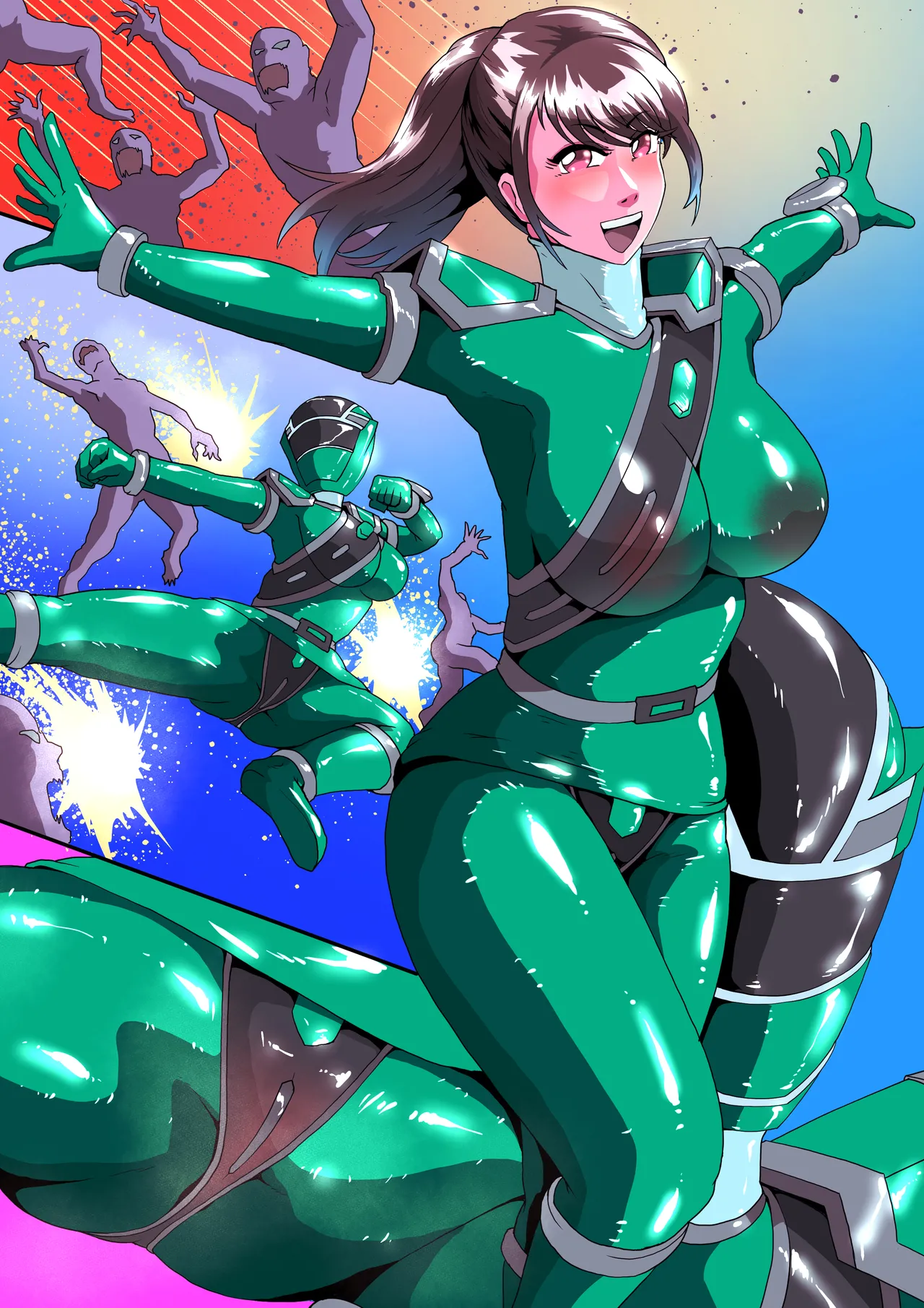 可愛がられるキラメイグリーン Page.3